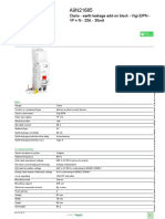 Product Data Sheet: Clario - Earth Leakage Add-On Block - Vigi iDPN - 1P + N - 25A - 30ma