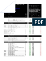 Price List