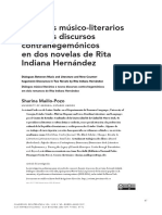 Sharina Maillo-Pozo, "Diálogos Músico-Literarios y Nuevos Discursos Contrahegemónicos en Dos Novelas de Rita Indiana Hernández"