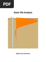 Static Pile Analysis: Digital Canal Corporation