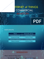 The Internet of Things in Commercial Aviation
