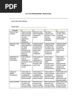 6+1 Trait Writing Model: Biome Essay