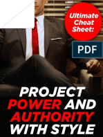 Cheat Sheet Project Power Authority With Style PDF