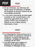 La Salud Pública FESP