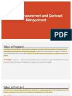 Project Procurement and Contract Management