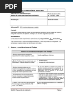 Cuestionario Planeacion de Auditoria Sebastian Pavajeau