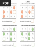 Segundo Grado-El Tablero - Numeros Ocultos o Escondidos