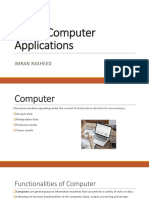 IT and Computer Applications (Lecture 1)