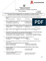 Enunciado Quimica 2 Èp. 12 Clas 2014 PDF