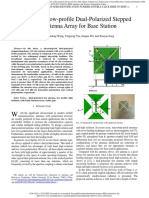 ARTICULO 3 ANTENAS Design of A Low-Profile Dual-Polarized Stepped CORTE 3