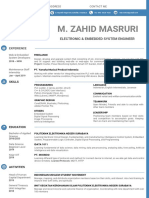 CV MuhammadZahidMasruri 1110161049