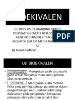 BIOEKIVALENSI