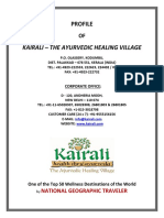 Profile of Kairali Ayurvedic Healing Village Palakkad PDF