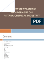 Project of Sitara Chemical