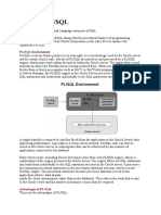 Basics of PL/SQL