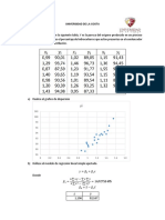 Universidad de La Costa Taller Regresion