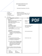 Detailed Lesson Plan in Science Grade 4