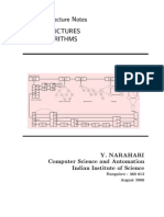 Data Structure and Algorithm by Y. Narahari