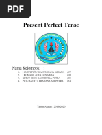 Present Perfect Tense: Nama Kelompok