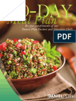 Meal Plan For A Ten Day Program PDF