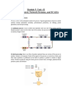 Process Control, Network Systems, and SCADA 