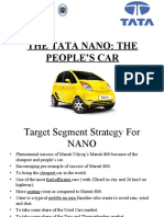 The Tata Nano: The People'S Car