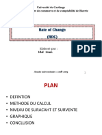 Rate of Change (ROC) : Université de Carthage Institut Supérieure de Commerce Et de Comptabilité de Bizerte