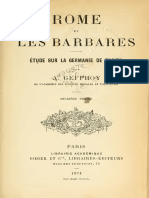 Geffroy Auguste - Rome Et Les Barbares PDF