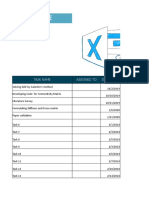 Gantt Chart Template Planio