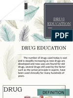 Lesson 7: Drug Education