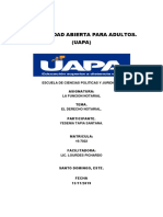 Tarea 4 de Derecho Notarial