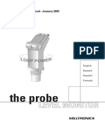 Miltronics The Probe 2 wire-Manual-Spanish (FN.117) PDF