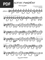 CHOLITAS PUNEÑAS - Partitura Completa PDF