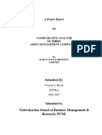 Comparative Analysis of Three Asset Management Companies PDF