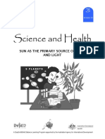 Science 3 DLP 50 - Sun As The Primary Source of Heat and Light