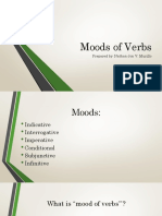 Moods of Verb