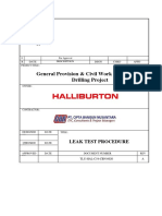 Leak Test Procedure PDF