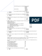 Intermediate Accounting I Biological Asesets