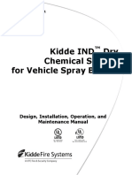 Kidde IND™ Dry Chemical System For Vehicle Spray Booths