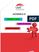 Actividad #07 - Leyes Del Movimiento