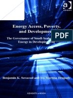 (Ashgate Studies in Environmental Policy and Practice) Benjamin K. Sovacool, Ira Martina Drupady - Energy Access, Poverty, And Development_ the Governance of Small-Scale Renewable Energy in Developing (1)