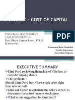 Nike, Inc Cost of Capital Fix 1