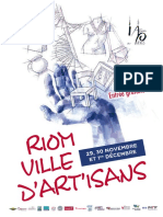 Programme Riom Ville D'art'isans