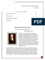 Biografía de Isaac Newton