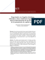 Condiciones Legales para Estructurar Levantamiento de Capital Semilla (Orbezo 2018)