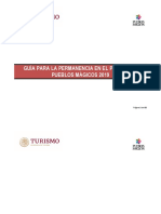 Guía para La Permanencia en El Programa Pueblos Mágicos 2019