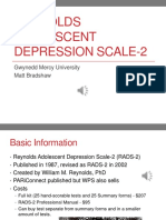 Reynolds Adolescent Depression Scale-2