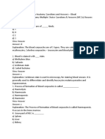 Human Anatomy Questions and Answers