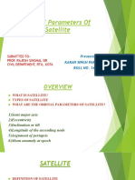 Orbital Parameters of Satellite by Karan Singh Parihar