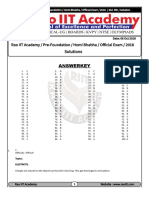 Homi Bhabha Stage 1 STD 9th Solutions